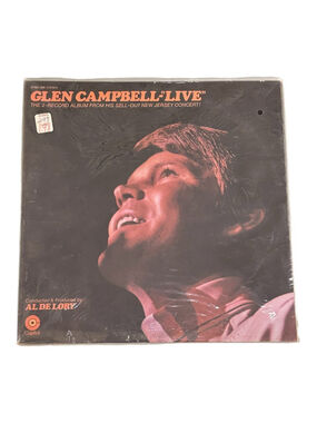 Glen Campbell Live Double Lp Vinyl